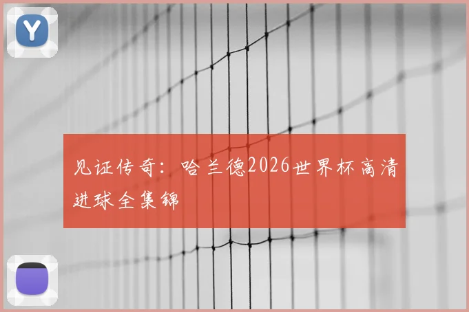 见证传奇：哈兰德2026世界杯高清进球全集锦