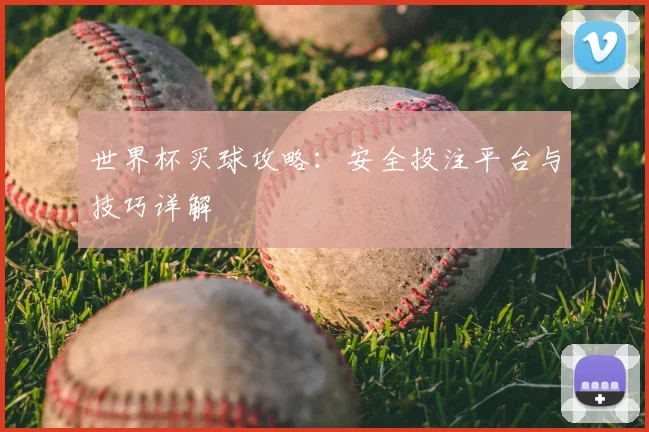 世界杯买球攻略:安全投注平台与技巧详解